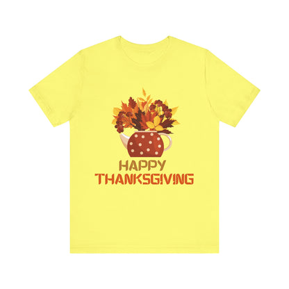 Kettle Plants in Fall Thanksgiving T-Shirt - Unisex