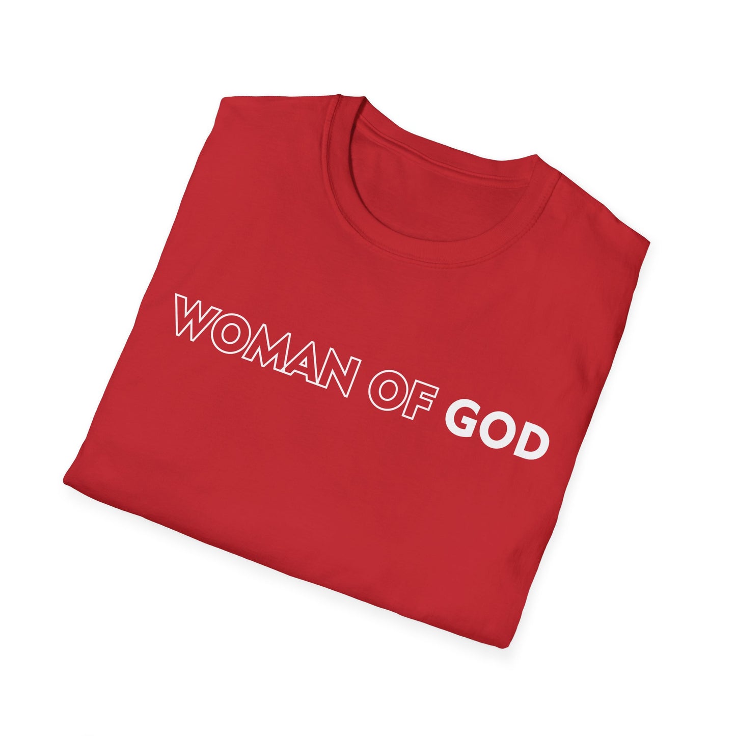 Christian Unisex T-Shirt - Woman Of God Design