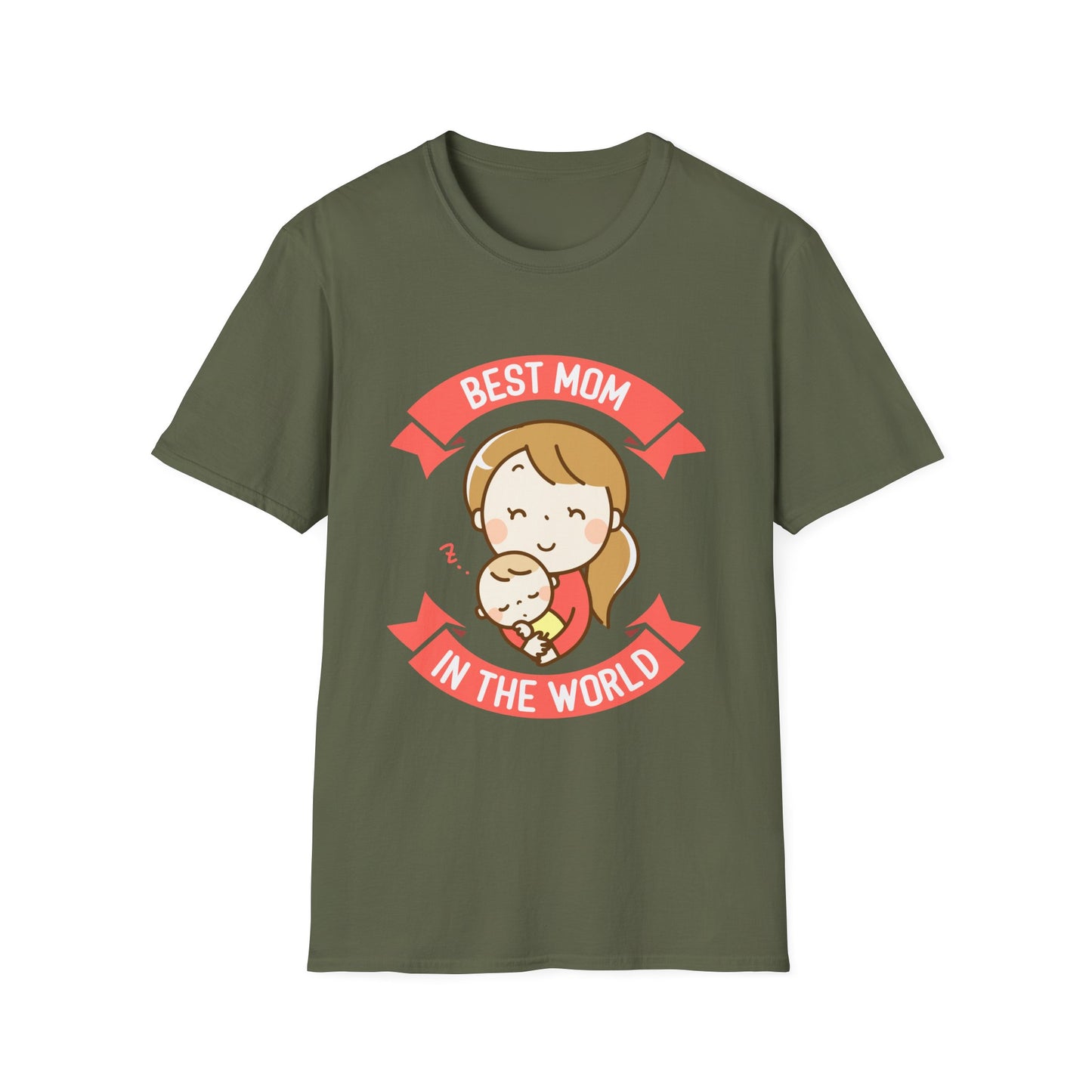 Mother's Day Unisex T-Shirt - Best Mom In The World Design