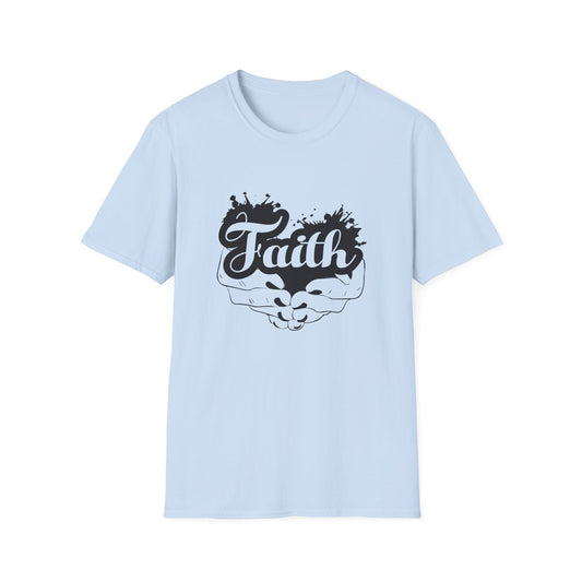 Christian Unisex T-Shirt - Faith In Your Hands Design