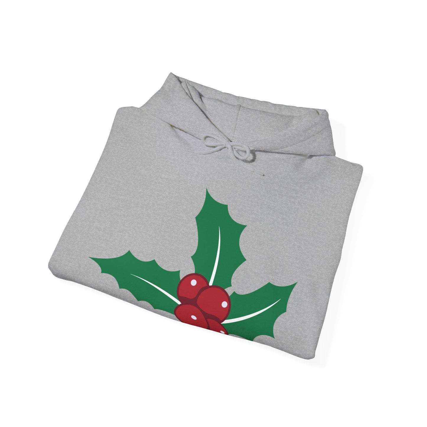 Christmas Unisex Hooded Sweatshirt - Mistletoe Design