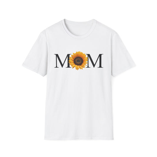 Mother's Day Unisex T-Shirt - Mom Sunflower Design