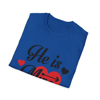 Valentine's Day Unisex T-Shirt - He Is Mine Design