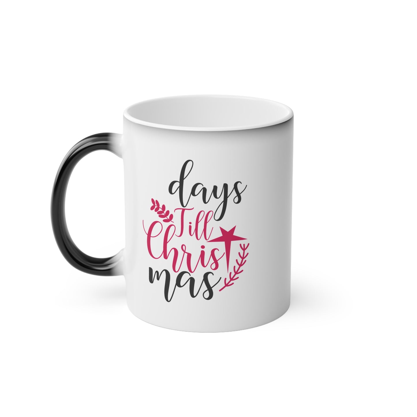 Christmas Color Changing Mug - Days Till Christmas Design