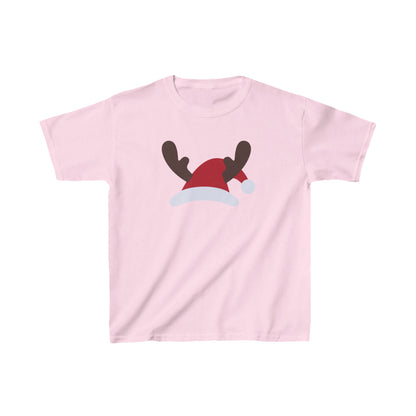 Christmas Unisex Kids T-Shirt - Santa's Hat Design