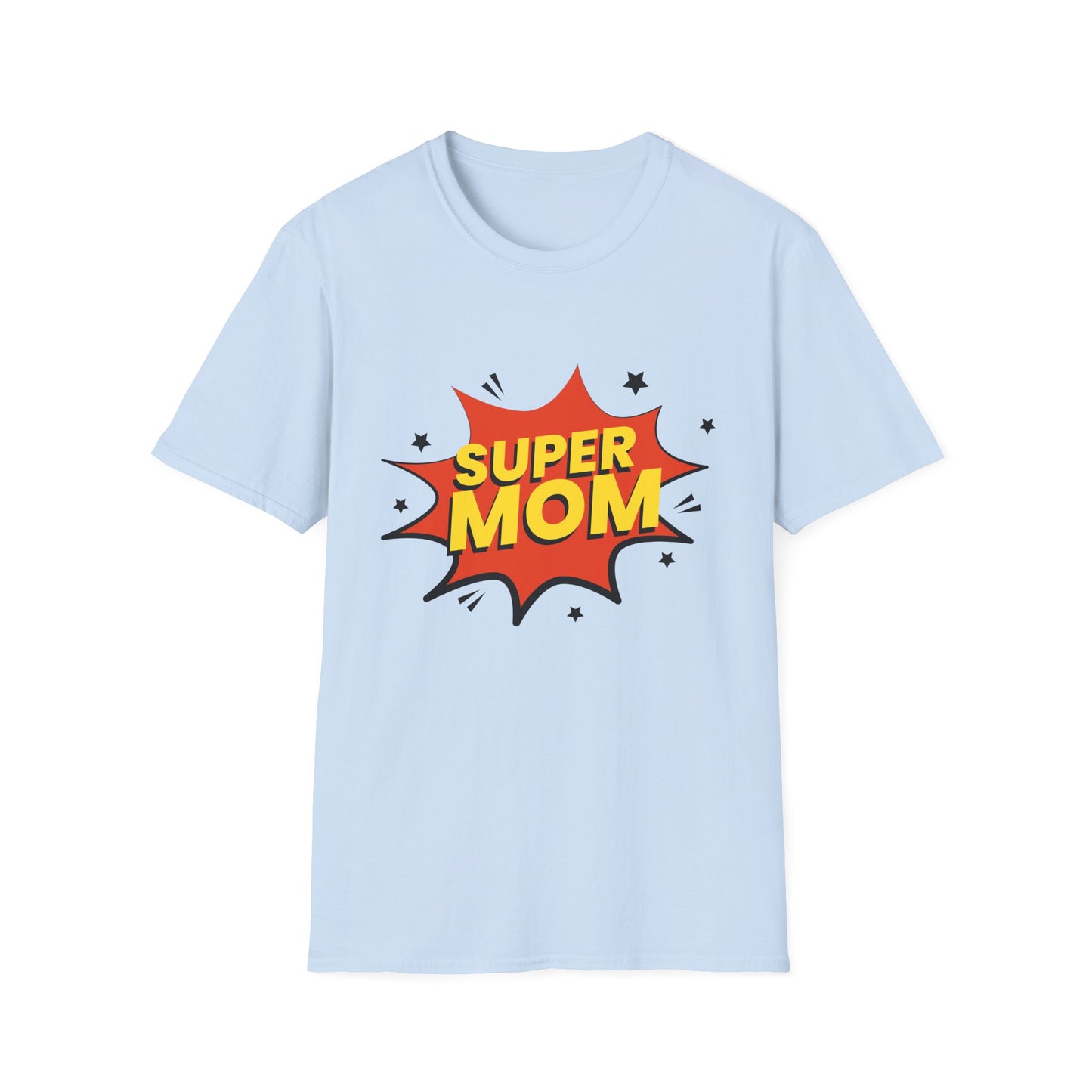 Mother's Day Unisex T-Shirt - Super Mom Pop Design