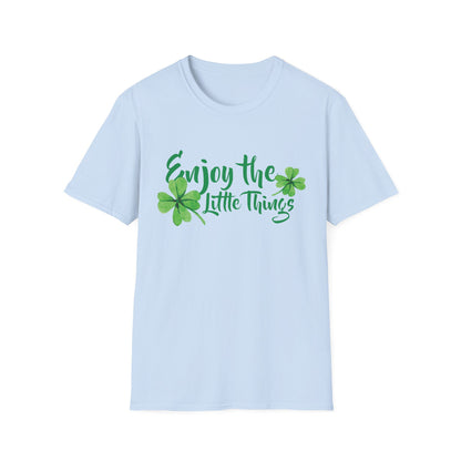 Motivational Unisex T-Shirt - Enjoy The Little Things Design