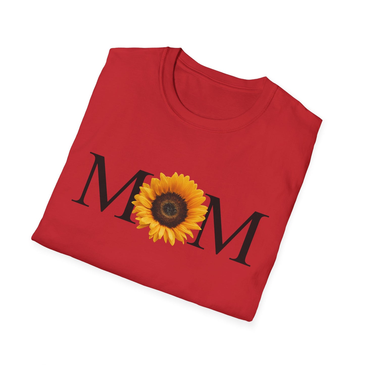 Mother's Day Unisex T-Shirt - Mom Sunflower Design