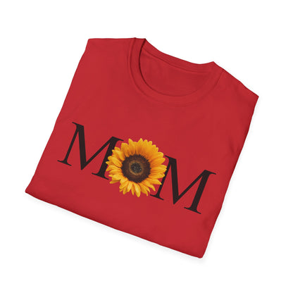 Mother's Day Unisex T-Shirt - Mom Sunflower Design