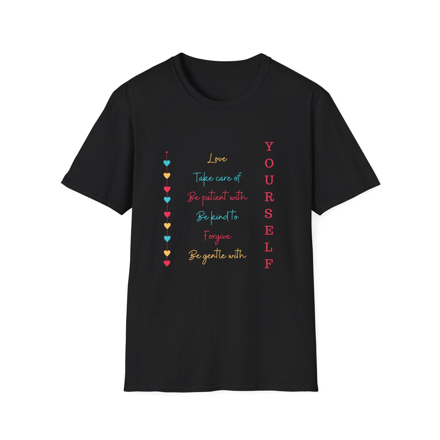 Motivational Unisex T-Shirt - Love Yourself Design