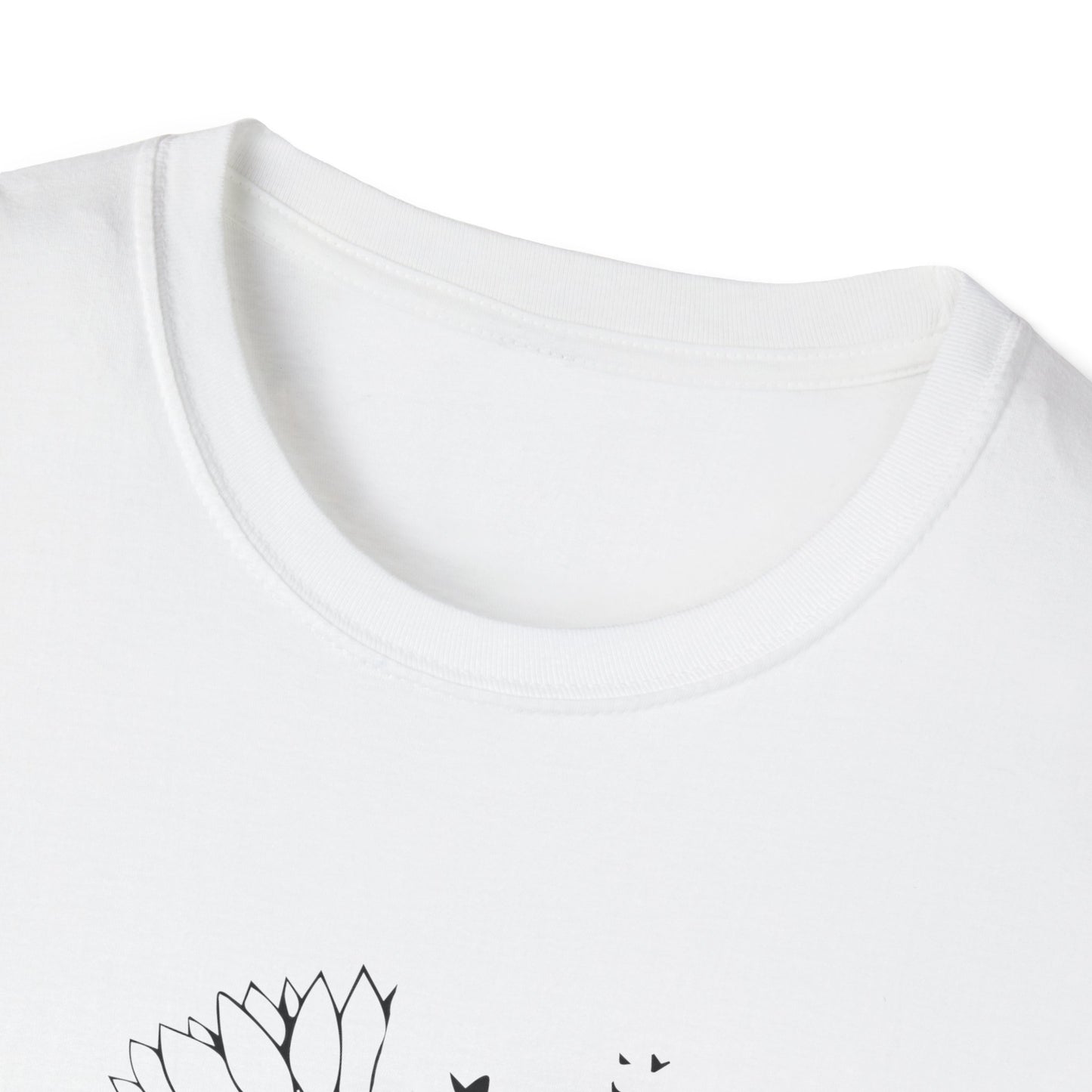 Christian Unisex T-Shirt - Faith Sunflower Design