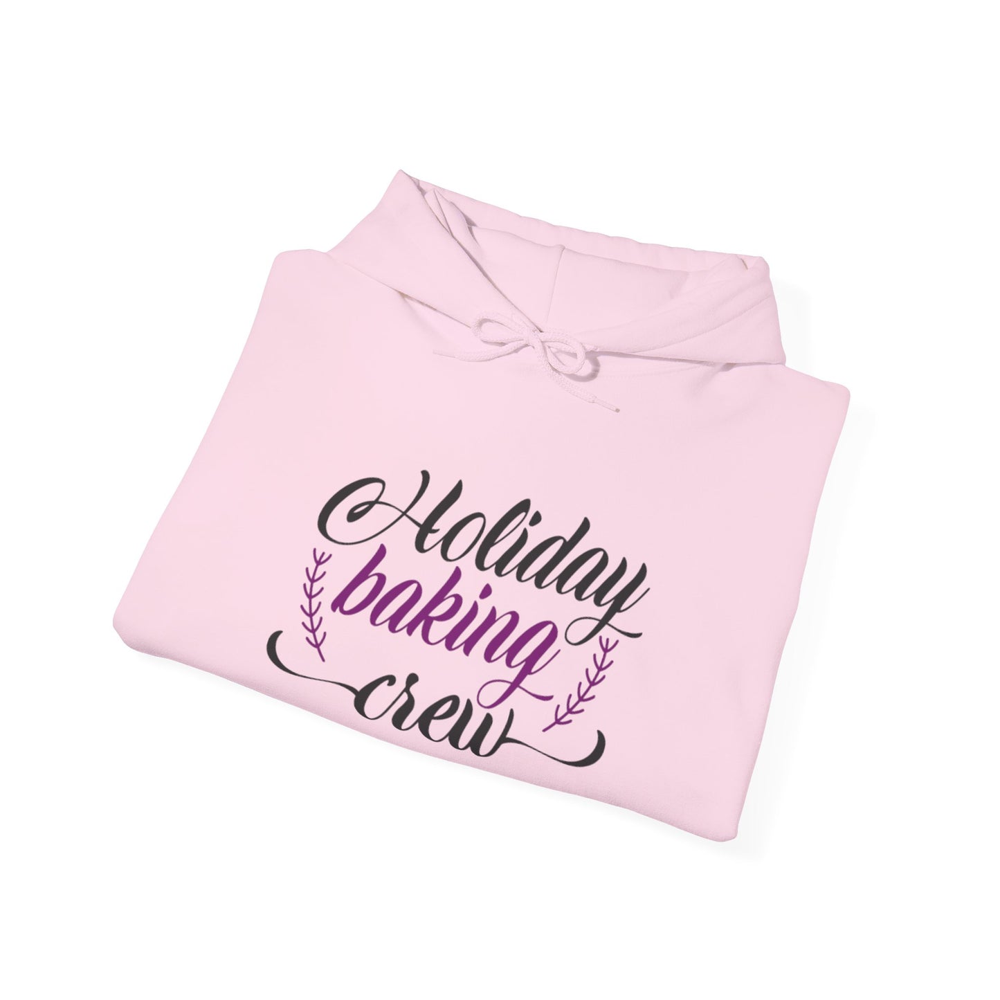 Christmas Unisex Hooded Sweatshirt - Holiday Baking Crew Design