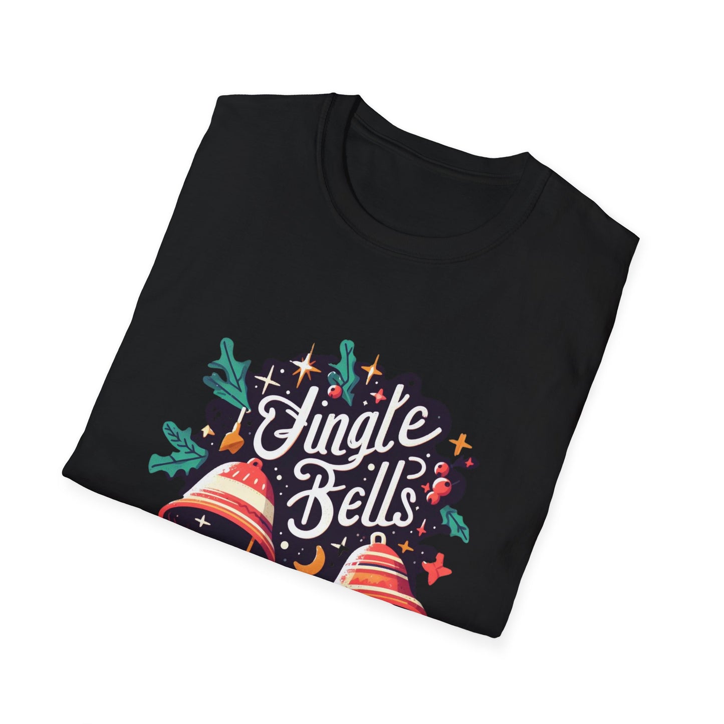 Christmas Unisex T-Shirt - Jingle Bells Design