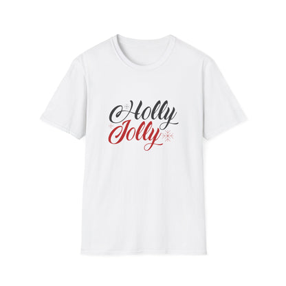 Christmas Unisex T-Shirt - Holly Jolly Design