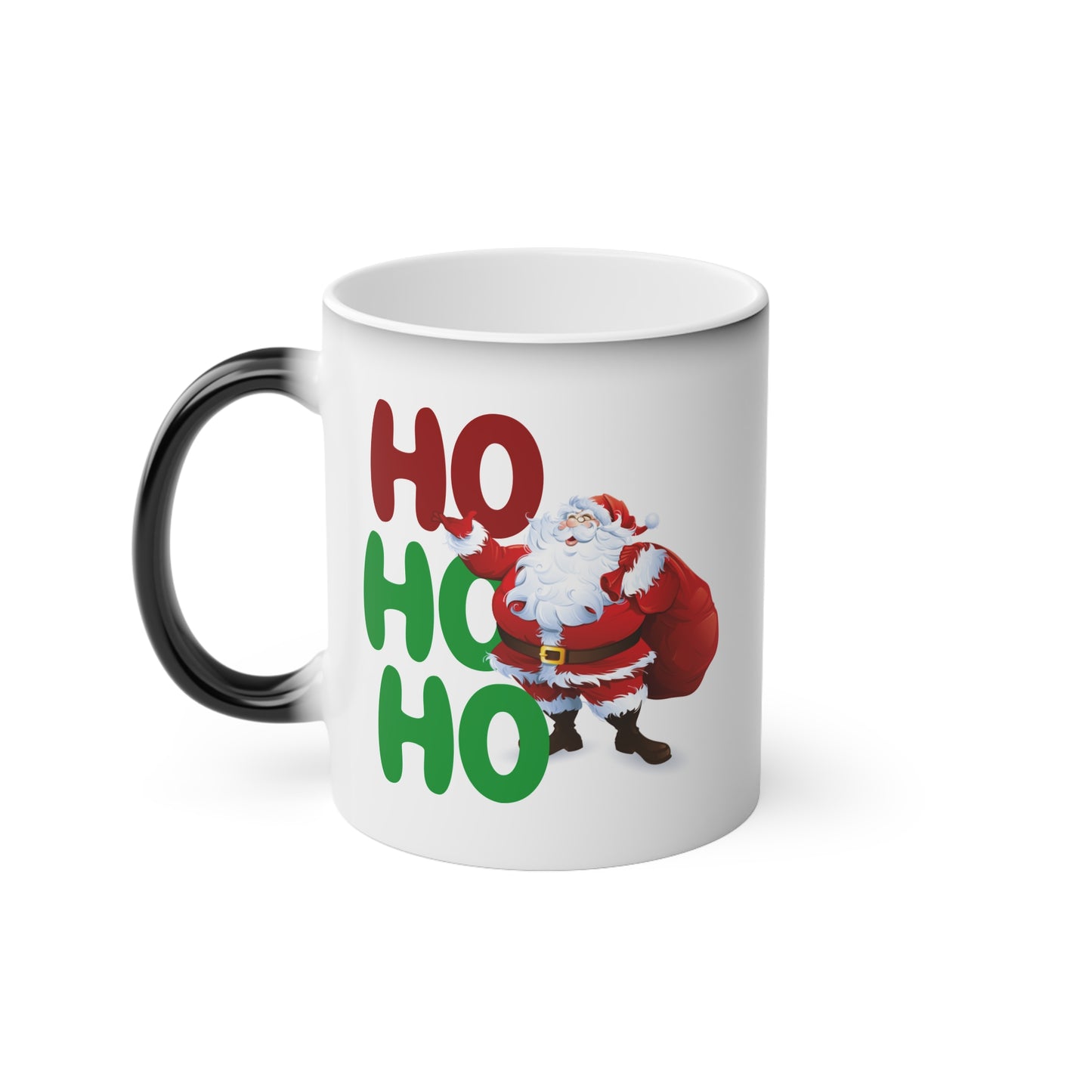 Christmas Color Changing Mug - Ho Ho Ho Design