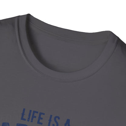 Motivational Unisex T-Shirt - Life Is A Carousel Design