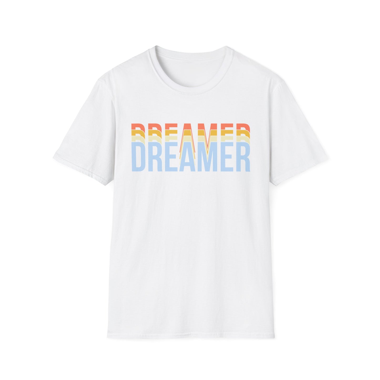 Motivational Unisex T-Shirt - Dreamer Echoes Design