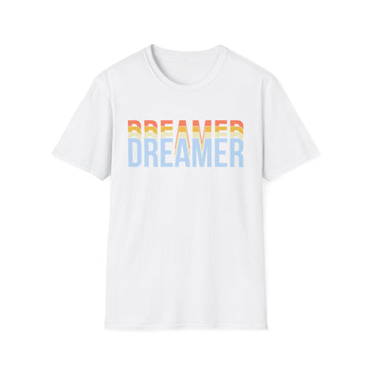 Motivational Unisex T-Shirt - Dreamer Echoes Design