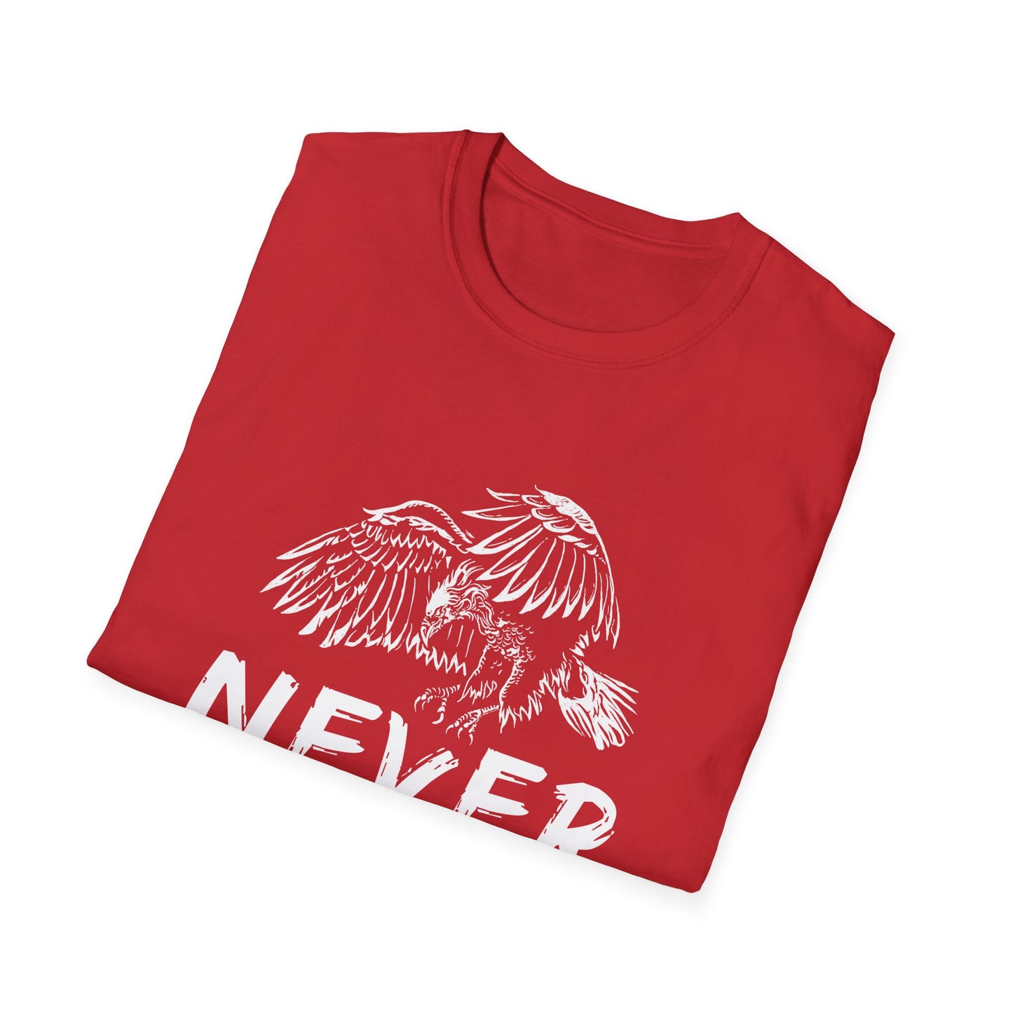 Motivational Unisex T-Shirt - Never Surrender Design