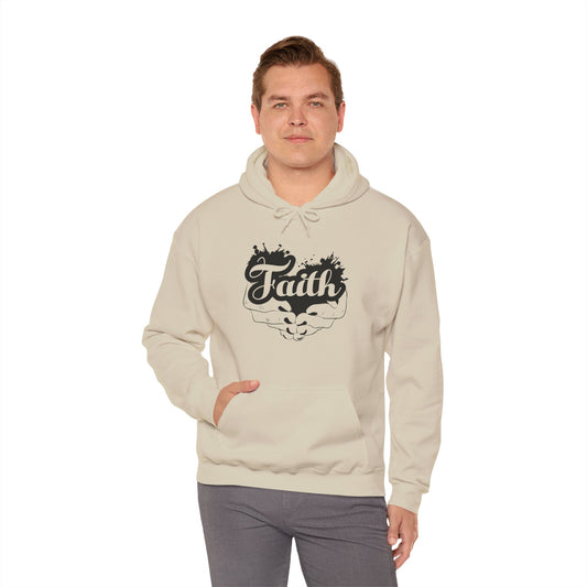Faith In Your Hands Christian Hoodie - Inspirational Unisex Sweatshirt