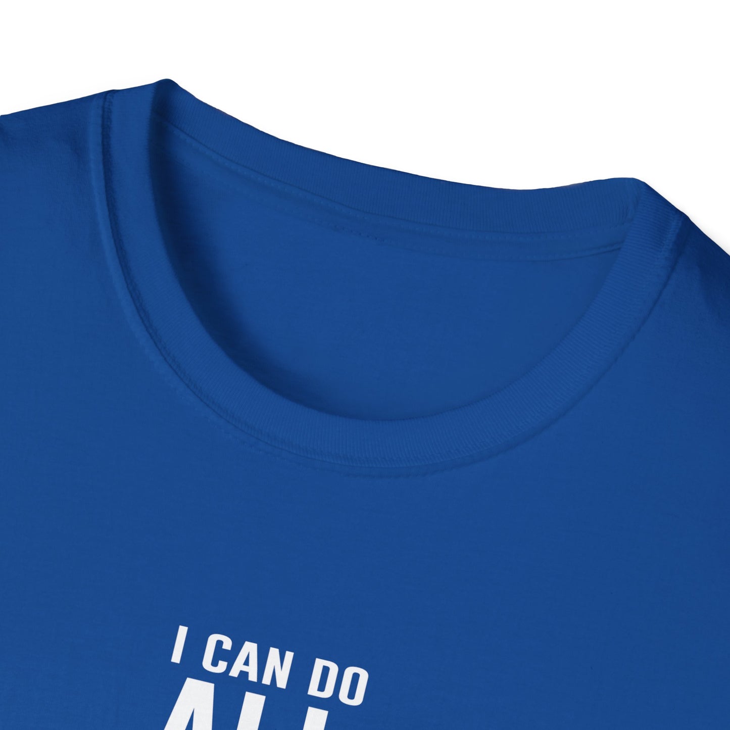 Christian Unisex T-Shirt - I Can Do All Things Through Christ Design