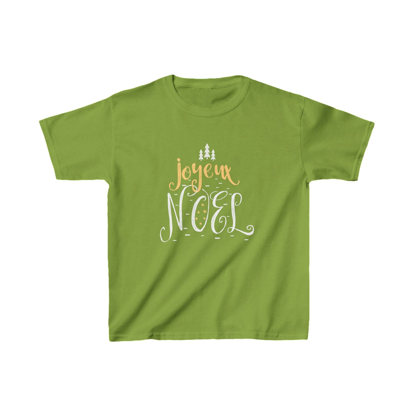 Christmas Unisex Kids T-Shirt - Joyeux Noel Design