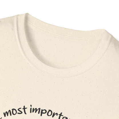 Mother's Day Unisex T-Shirt - The Most Important People In My Life Call Me Mom Design