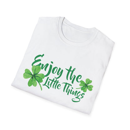 Motivational Unisex T-Shirt - Enjoy The Little Things Design