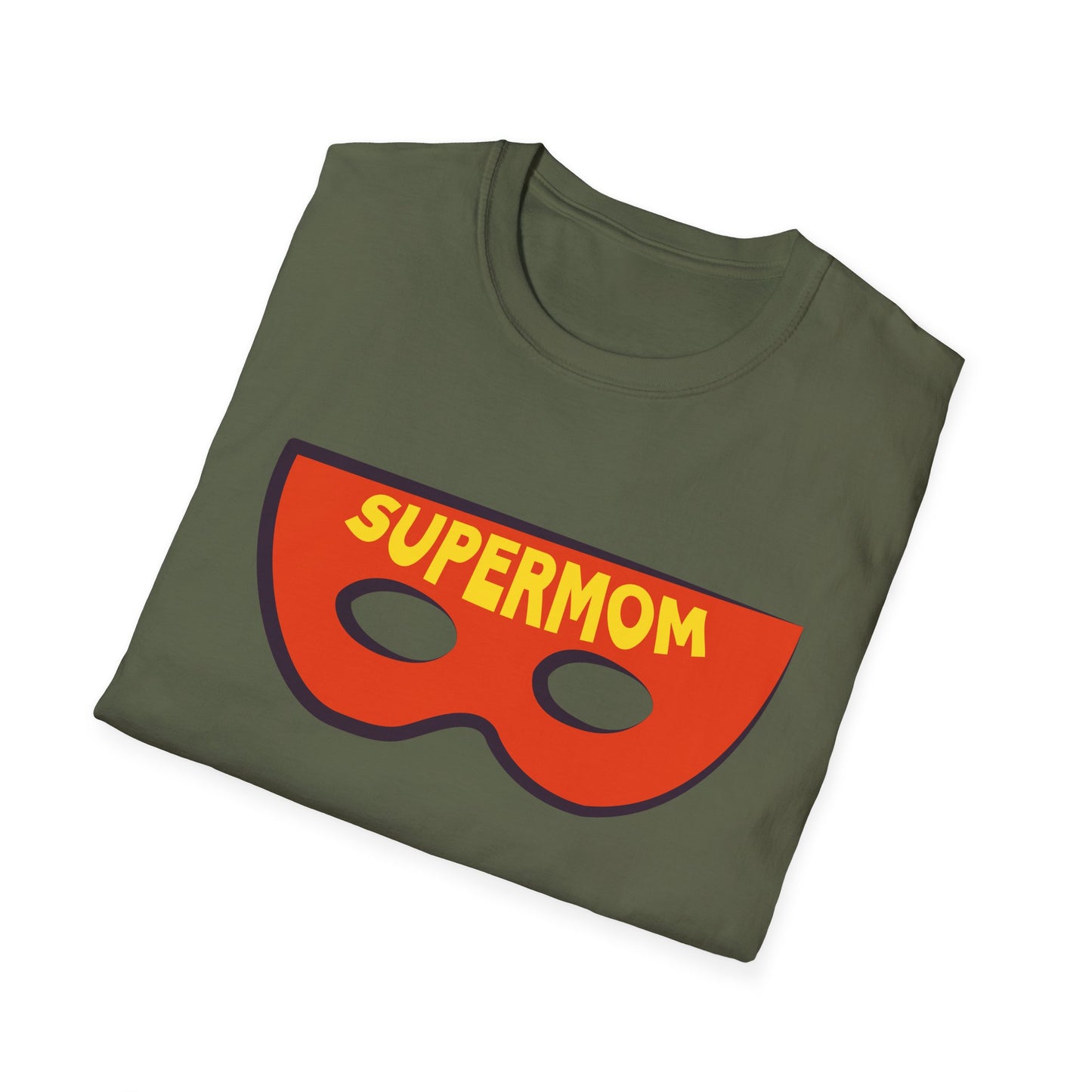 Mother's Day Unisex T-Shirt - Mom Hero Mask Design