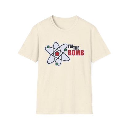 Motivational Unisex T-Shirt - I'm The Bomb Design