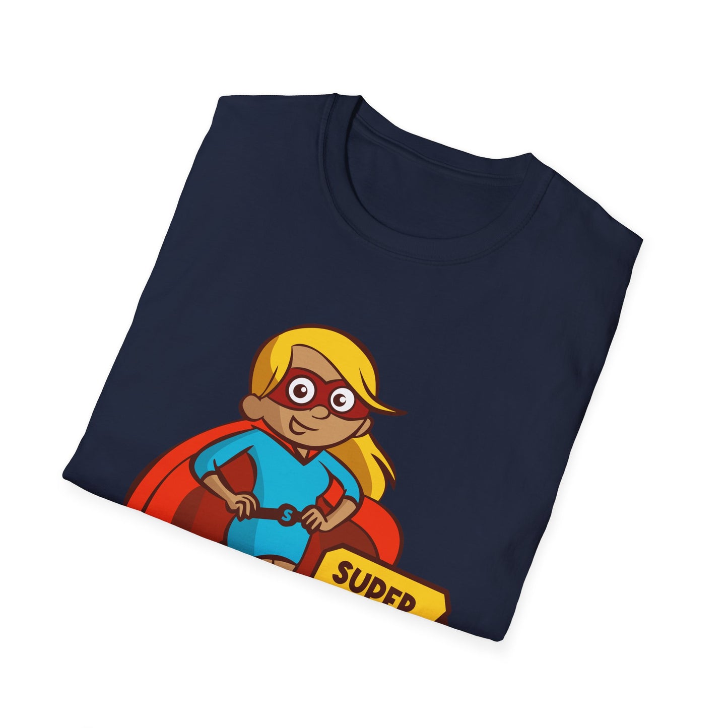 Mother's Day Unisex T-Shirt - Super Mom Flying Design