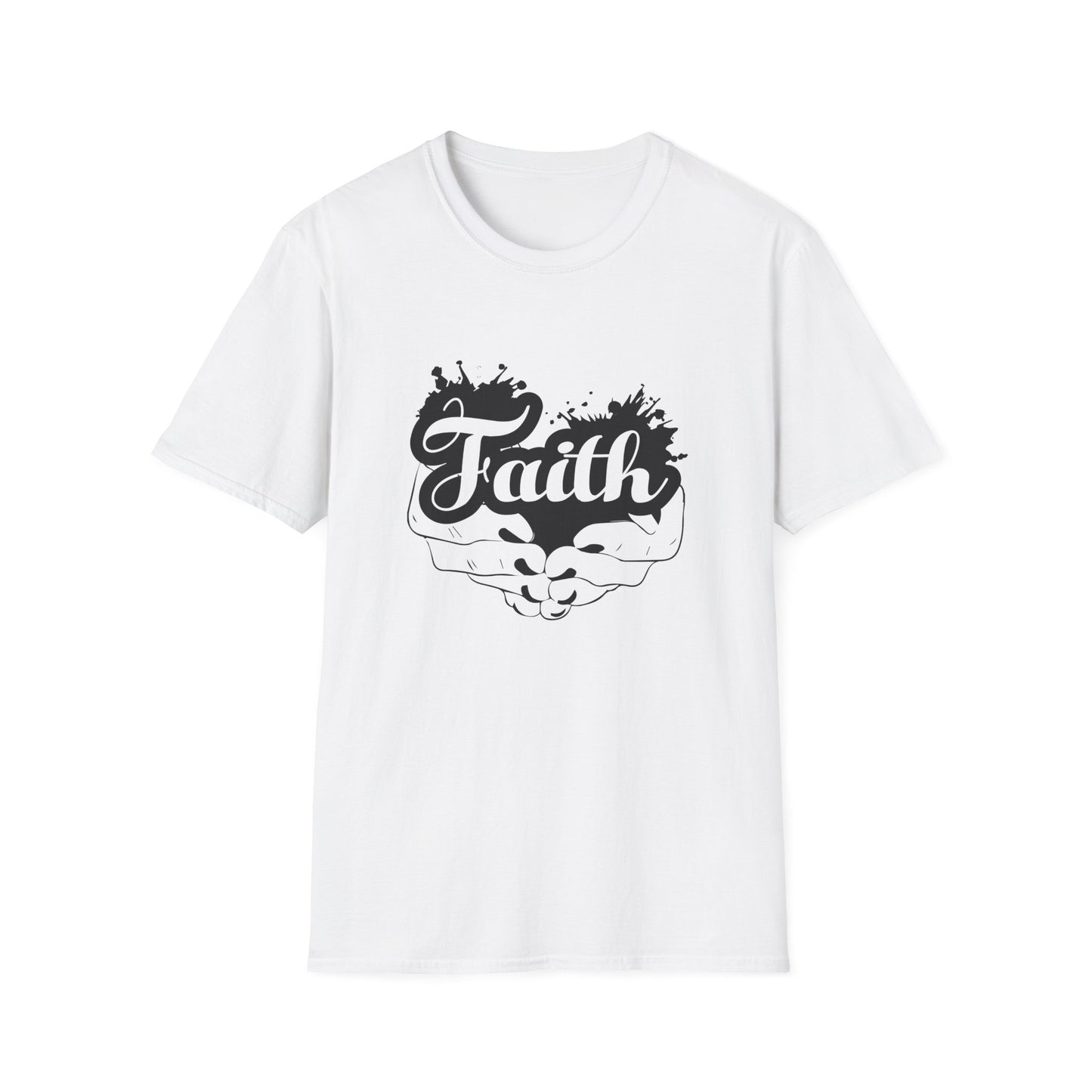 Christian Unisex T-Shirt - Faith In Your Hands Design