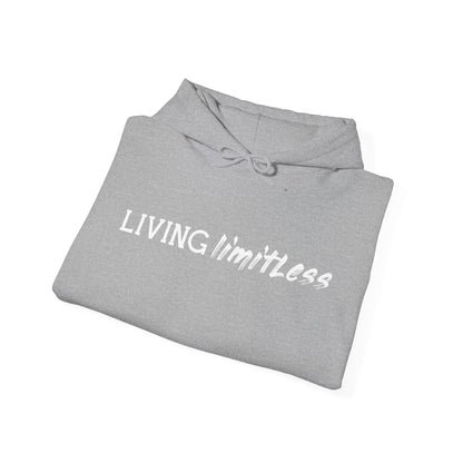 Motivational Unisex Hooded Sweatshirt - Living Limitless Design