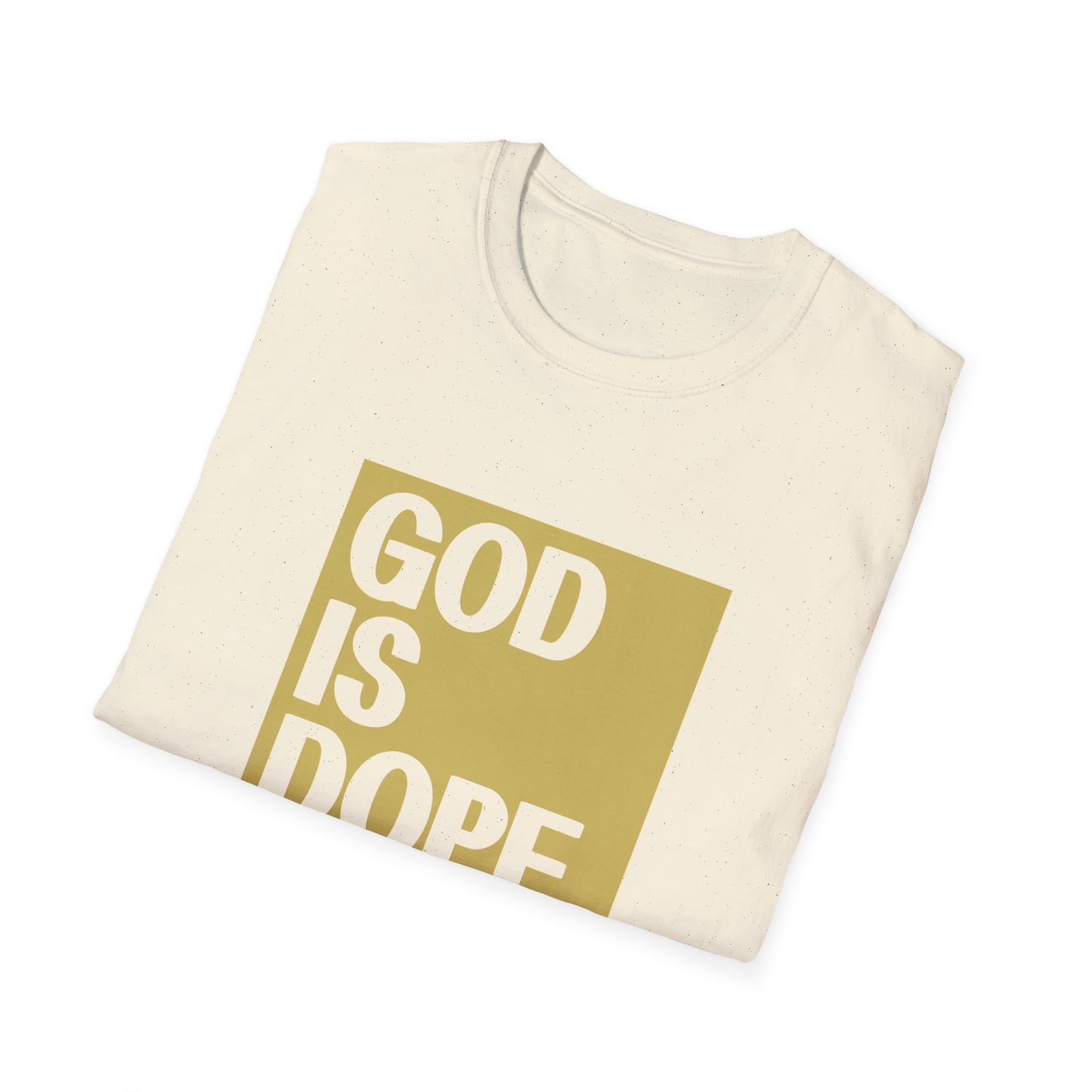 Christian Unisex T-Shirt - God Is Dope Design