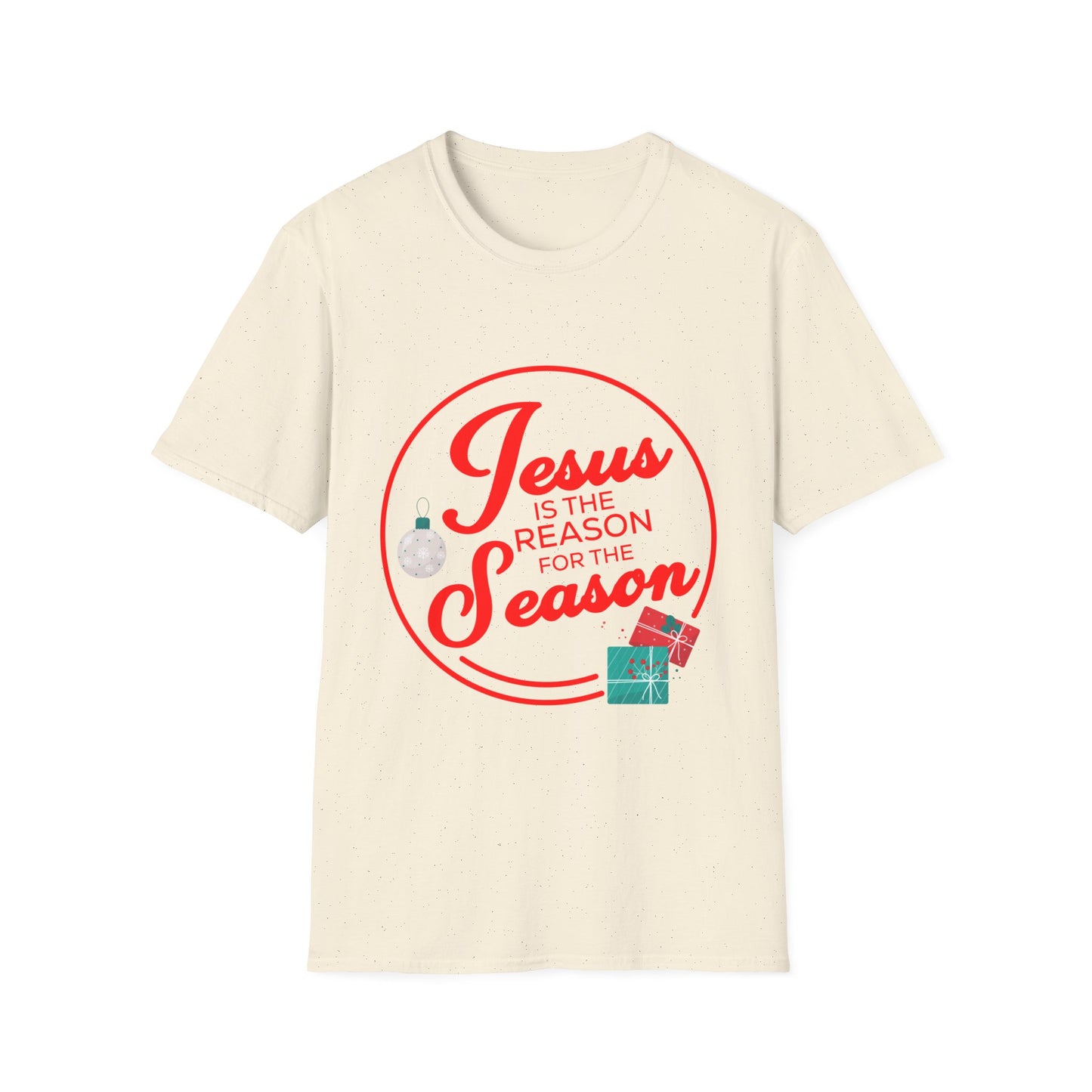 Christmas Unisex T-Shirt - Jesus Is The Reason For The Season Design