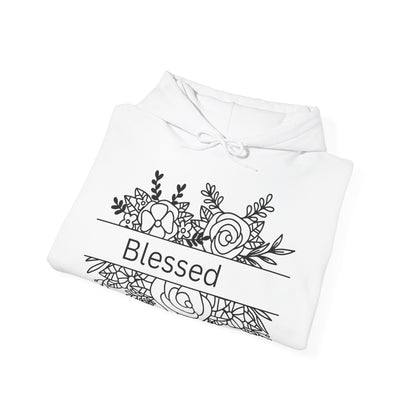 Christian Unisex Hooded Sweatshirt - Blessed Design