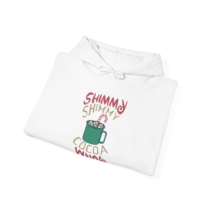 Christmas Unisex Hooded Sweatshirt - Shimmy Shimmy Cocoa What Design