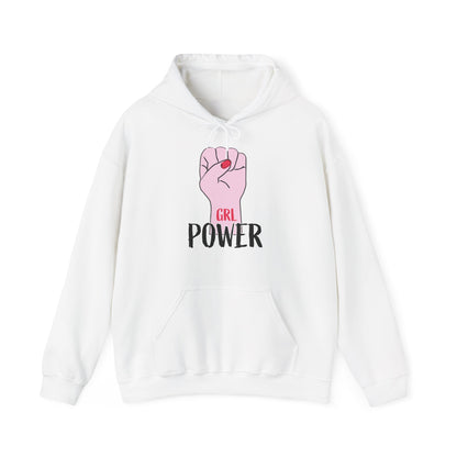 Motivational Unisex Hooded Sweatshirt - GRL Power Design