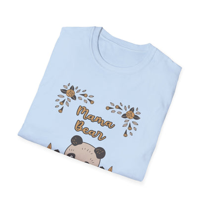 Mother's Day Unisex T-Shirt - Mama Bear Panda Design