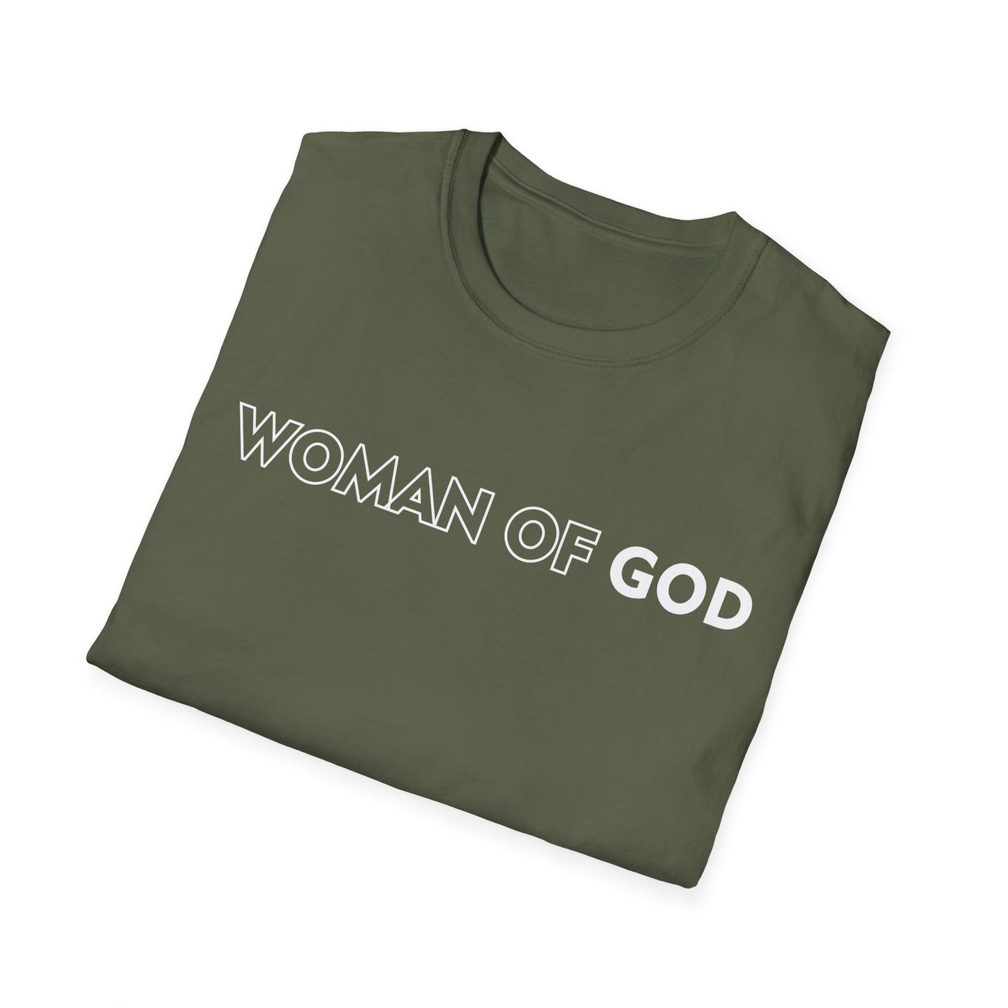 Christian Unisex T-Shirt - Woman Of God Design