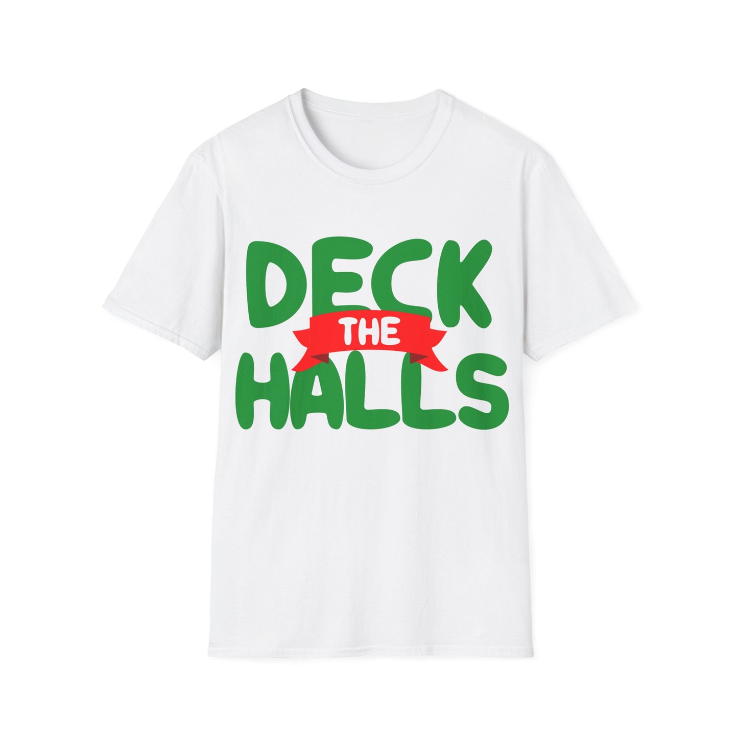 Christmas Unisex T-Shirt - Deck the Halls Design