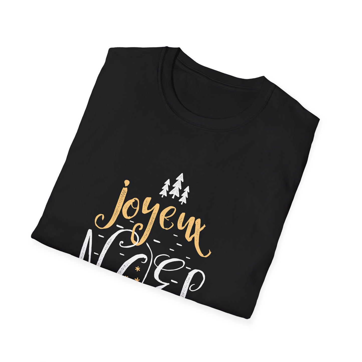 Christmas Unisex T-Shirt - Joyeux Noel Design