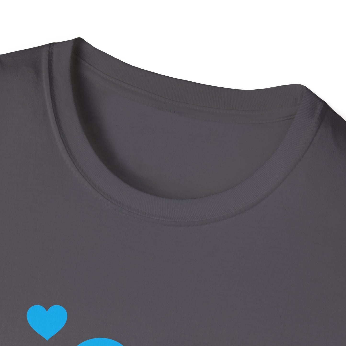 Valentine's Day Unisex T-Shirt - Simple Heart Design