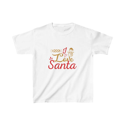 Christmas Unisex Kids T-Shirt - Love Santa Design