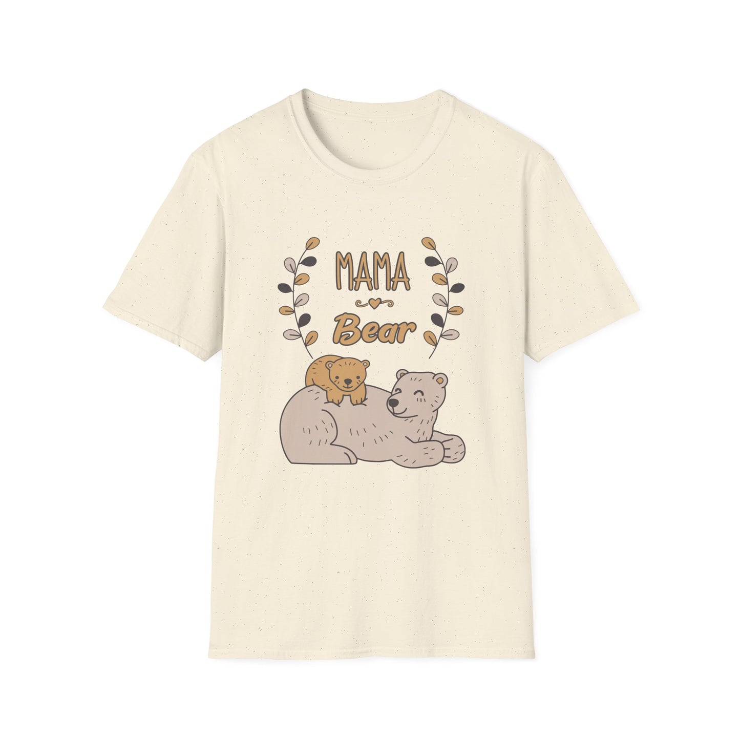 Mother's Day Unisex T-Shirt - Cute Mama Bear Design