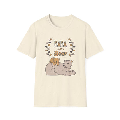 Mother's Day Unisex T-Shirt - Cute Mama Bear Design