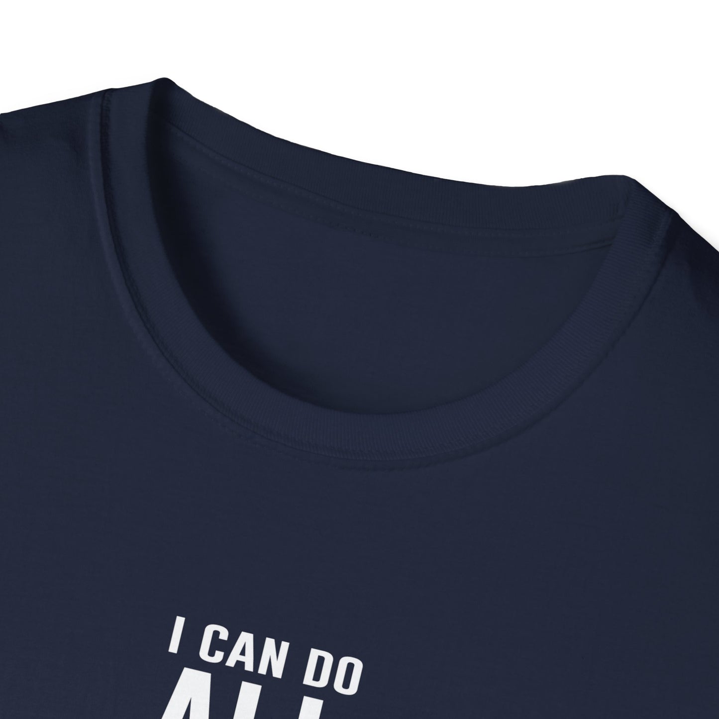 Christian Unisex T-Shirt - I Can Do All Things Through Christ Design