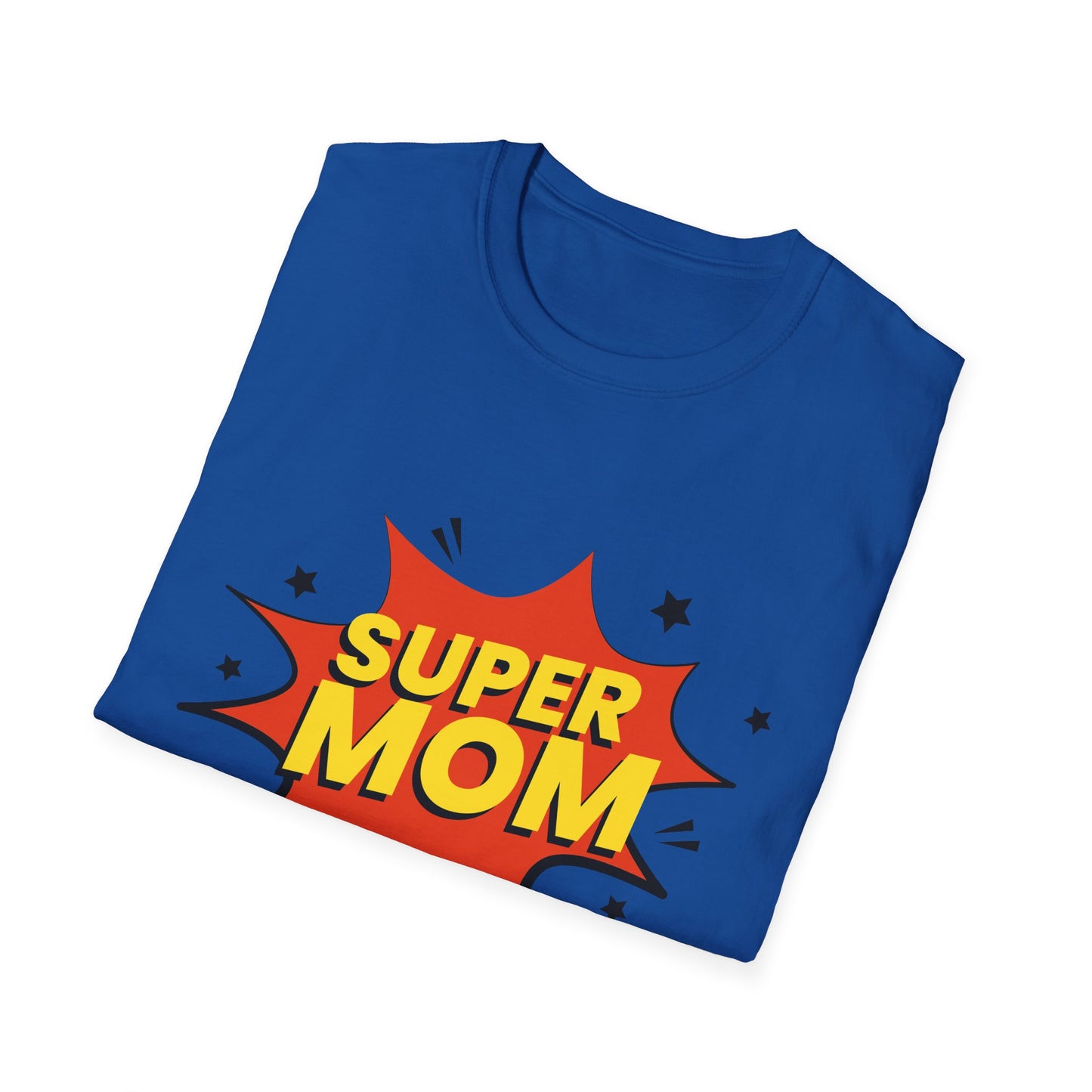 Mother's Day Unisex T-Shirt - Super Mom Pop Design