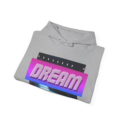 Motivational Unisex Hooded Sweatshirt - Dream Design