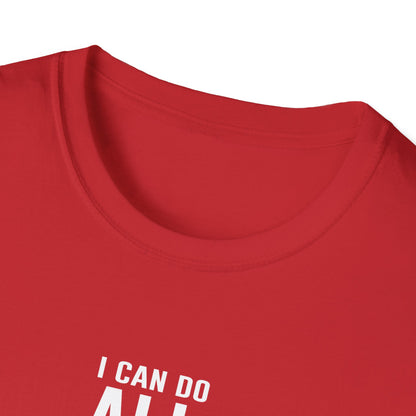 Christian Unisex T-Shirt - I Can Do All Things Through Christ Design